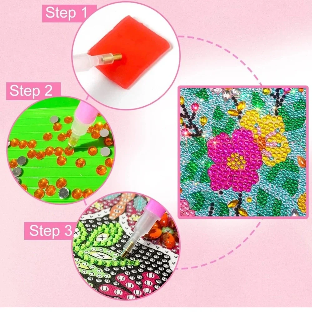 🌸 Diamond Painting Kit - Floral Garden 🌼 | NWT & Sealed!